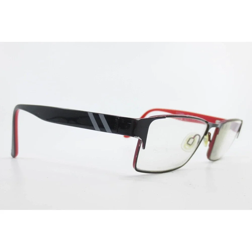 Shaquille O'Neal Crew 7004 Eyeglasses Frames Zyloware 50-16-135 Red Black